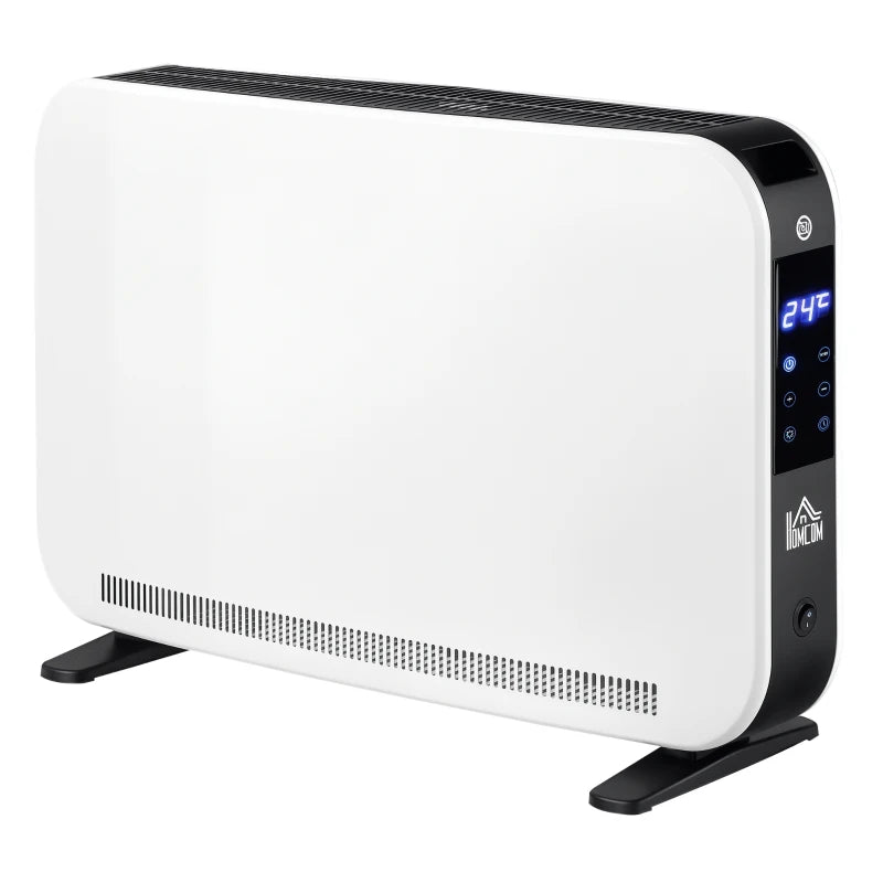 Nancy's Mura Mobiele Kachel - Elektrische Verwarming - Draagbare Verwarming - 3 Standen - Wit