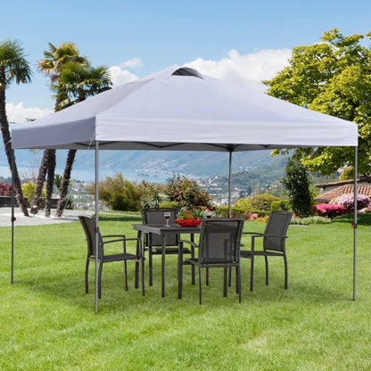 Nancy's Black Bay Partytent - Tuin Paviljoen - Party Tent - Wit - ± 300 x 300 cm