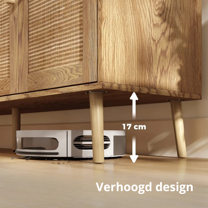 Nancy's Telve Dressoir - Opbergkast - Sideboard - Boho Stijl - Natuurlijk hout - 140 x 40 x 75 cm