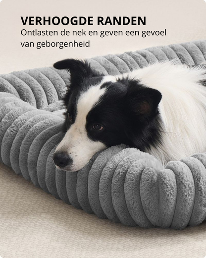Nancy's Pianfei Hondenmand - Hondenbed - Hondenkussen - Grijs - ± 105 x 75 x 20 cm