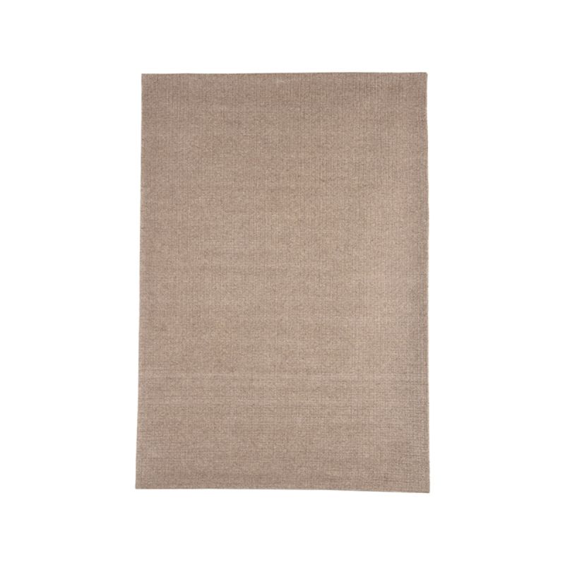 LABEL51 Vloerkleed Wolly - Taupe - Wol - 160 x 230 cm