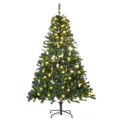 Nancy's Midhurst Kunstkerstboom met decoratie 200 LED's Ø 112 x H180 cm