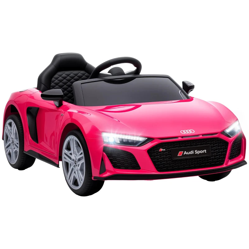 Nancy's Tonara Elektrische auto voor kinderen - Kinderauto - Audi R8 voor Kinderen - Roze
