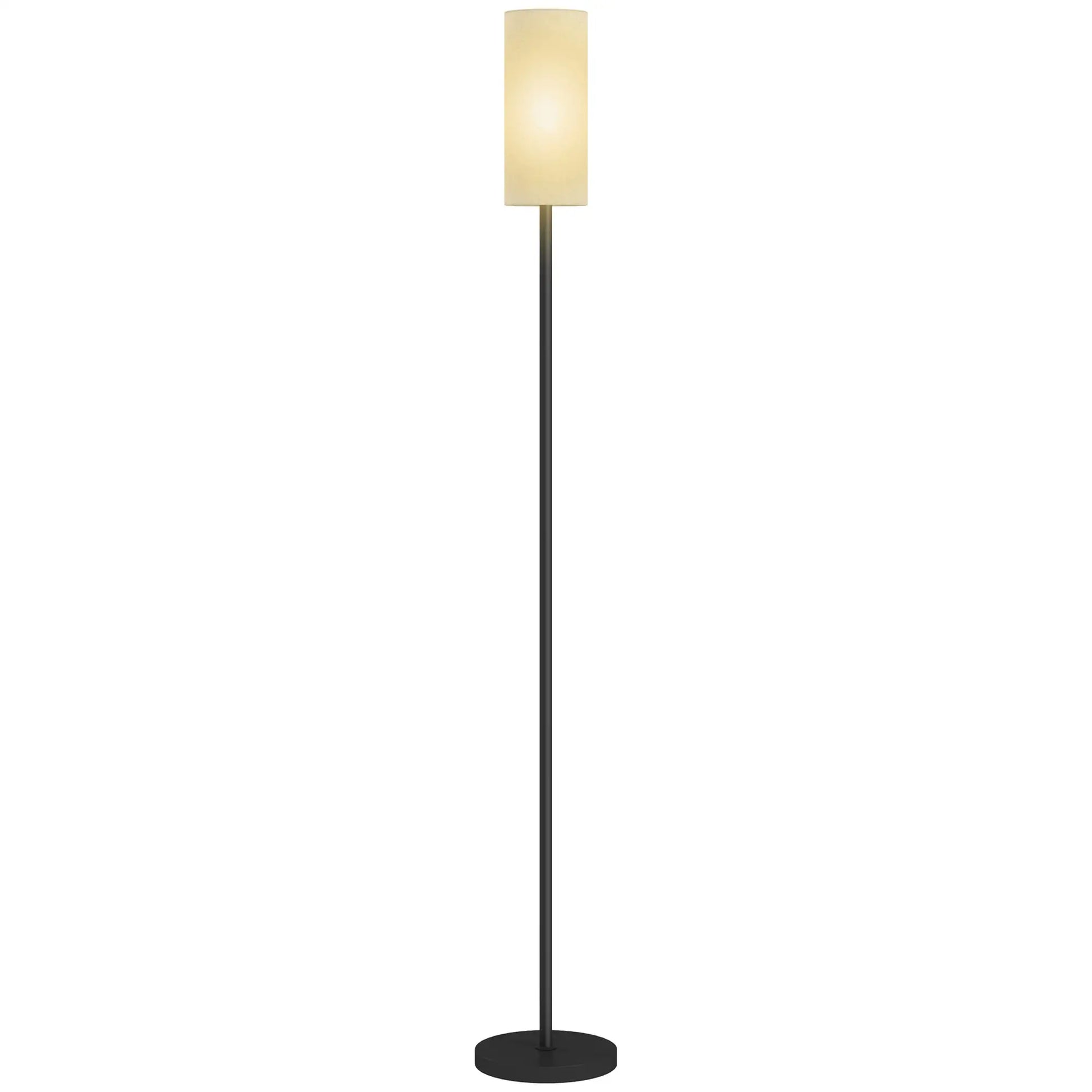 Nancy's Godiasco Vloerlamp - Staande Lamp - Voetschakelaar - Zwart / Wit