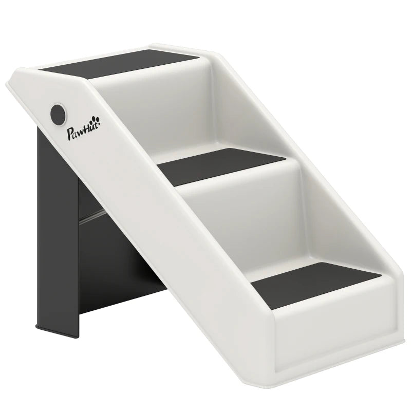 Nancy's Noale Dierentrap - Hondentrap - Antislip - Wit / Zwart - ±  55 x 30 x 35 cm