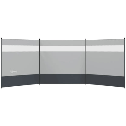 Nancy's Civezzano Windscherm - Privacyscherm - Grijs - 440 x 140 cm
