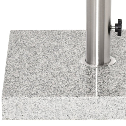 Nancy's Haverhill Parasolvoet - Parasolstandaard - Parasolhouder - Grijs - Geschikt voor parasolstol Ø35 mm, Ø38 mm en Ø48 mm