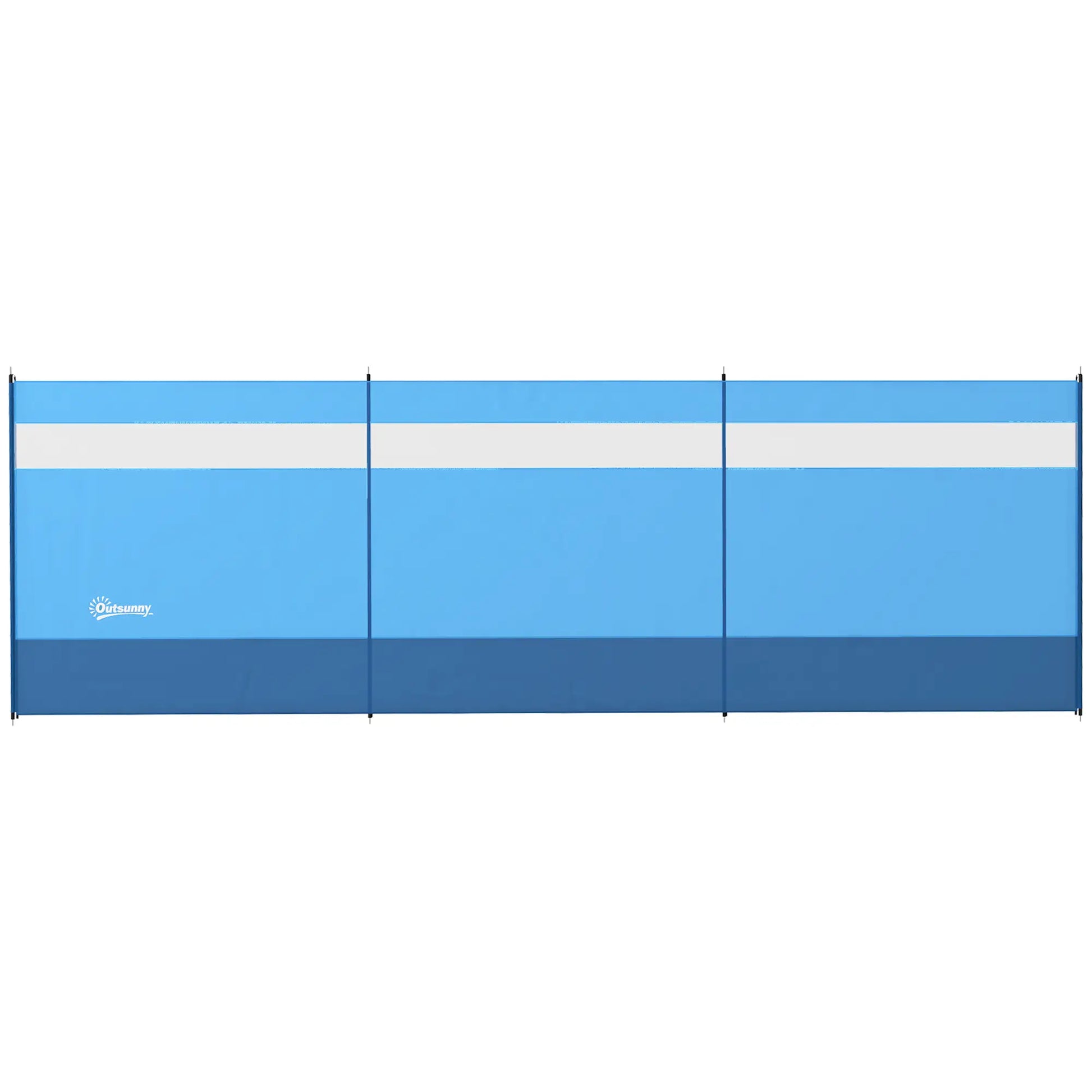 Nancy's Civenna Windscherm - Privacyscherm - Blauw - 440 x 140 cm