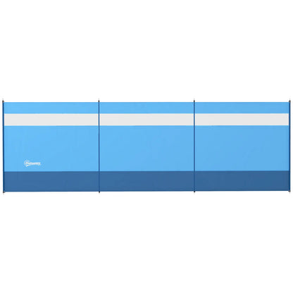 Nancy's Civenna Windscherm - Privacyscherm - Blauw - 440 x 140 cm