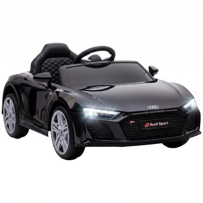 Nancy's Tonadico Elektrische Kinderauto - Audi R8 voor Kinderen - 3 Snelheidsstanden - Zwart
