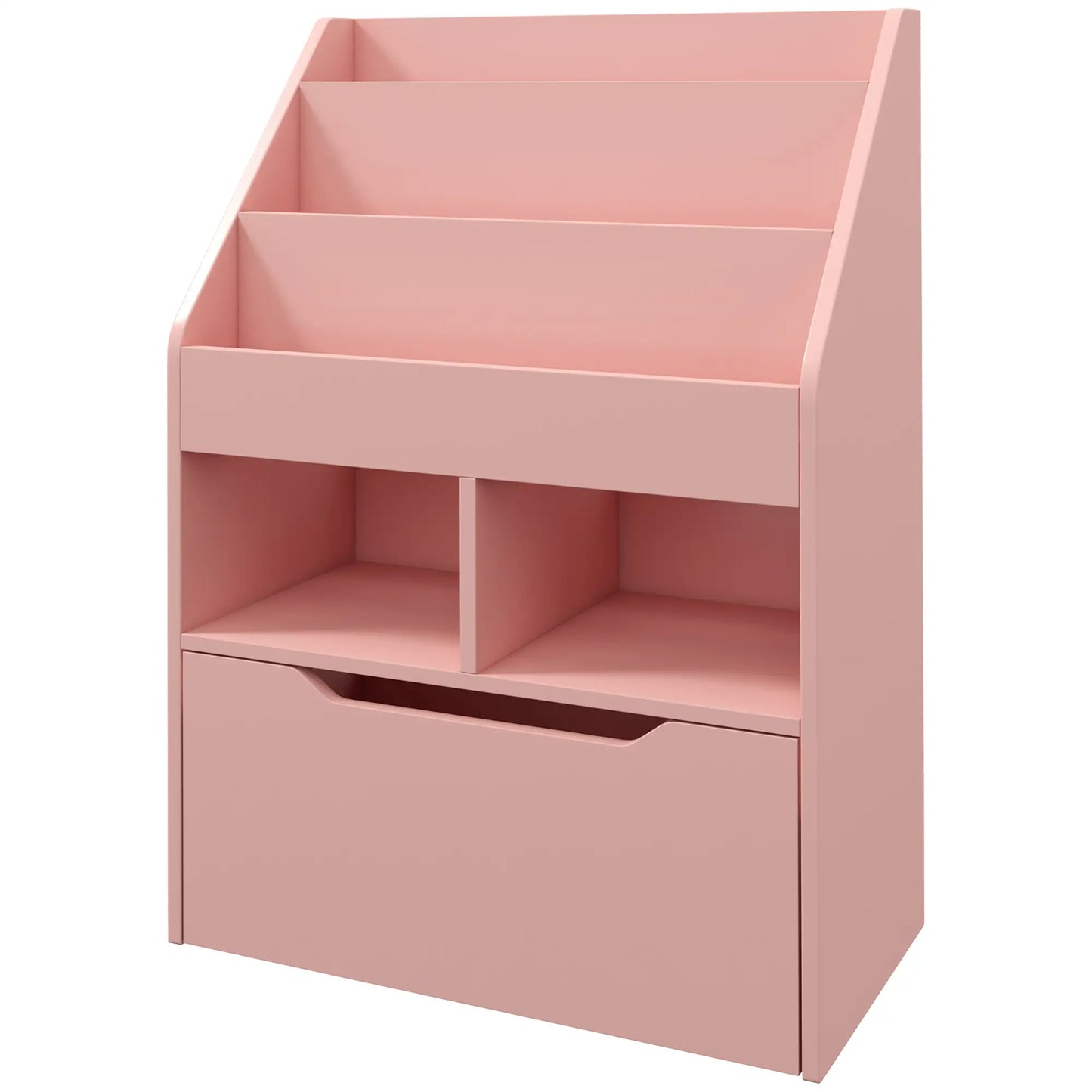 Nancy's Lorica Kinderkast - Kinderboekenkast - Speelgoedrek - Roze - ± 60 x 30 x 90 cm