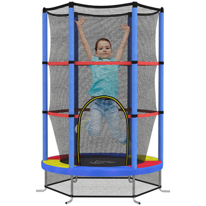 Nancy's Canino Trampoline met Veiligheidsnet - Meerkleurig - Ø 140 cm