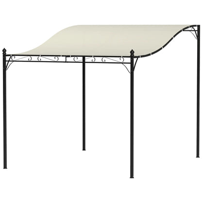 Nancy's Calangianus Terrasoverkapping - Terras Afdak - Paviljoen - Pergola - Roomwit - ± 250 x 300 cm