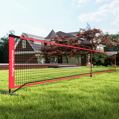 Nancy's Edolo Badminton Set - Speelset - Draagbaar - Rood / Zwart / Geel - ± 675 x 70 x 90 cm