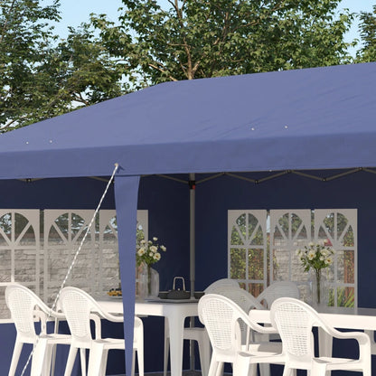 Nancy's Moita Partytent - Tuinpaviljoen - Party Tent - Blauw - ± 600 x 300 cm