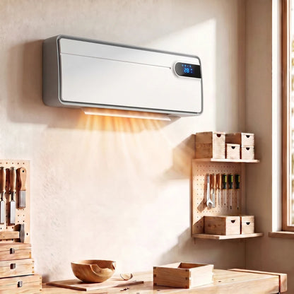 Nancy's Valledolmo Kachel - Elektrische Wandverwarming - Keramisch verwarmingssysteem - Elektrische Verwarming - Wit