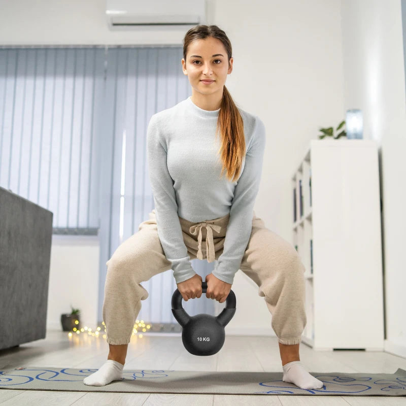 Nancy's Baone Kettlebel - Zwart - 10 KG