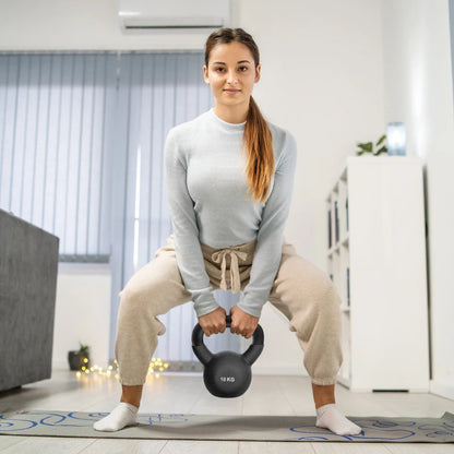 Nancy's Baone Kettlebel - Zwart - 10 KG