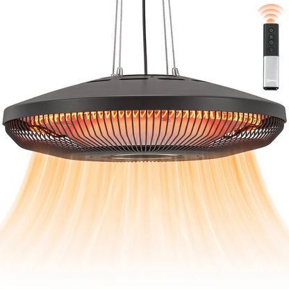 Nancy's Tredozio Terrasverwarming - Terras verwarmer - Infraroodverwarming - Verlichting - Zwart