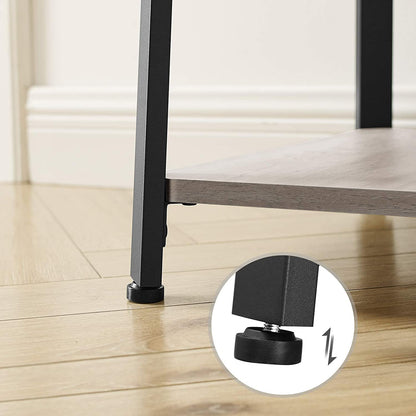 Nancy's Bremerton Staande Kapstok - Garderoberek - Met Planken - Vintage - ± 45 x 45 x 180 cm