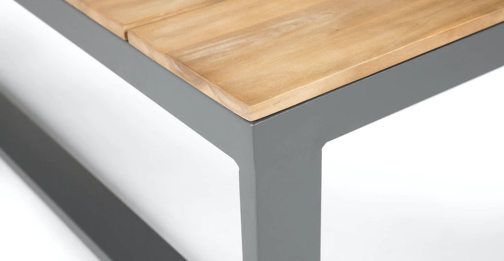 Nancy's Albufeira Hoek Loungeset - Tuinset - Lounge Set - Acacia - Antraciet