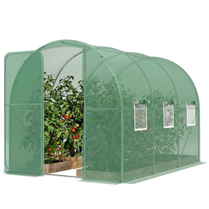 Nancy's Pizzoli Polytunnel - Kweekkas - Plantenkas - Tuinkas- Groen - 300 x 200 x 200 cm