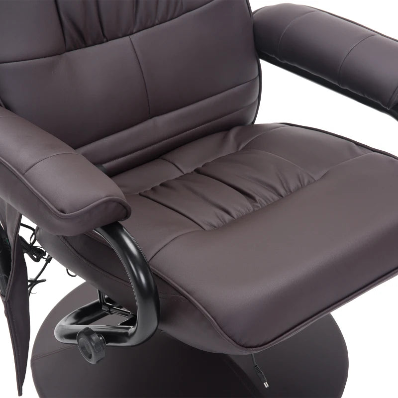 Nancy's Bobadela Massagestoel - Massage Fauteuil - Relaxstoel - Bruin - Kunstleer