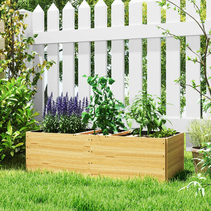 Nancy's Tábua Plantenbak - Bloembak - Verhoogd Tuinbed - Dennenhout - 140 x 60 x 40 cm
