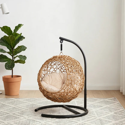 Nancy's Tarcento Kattenbed - Hangende Kattenmand - Rotan - ± 45 x 40 x 75 cm