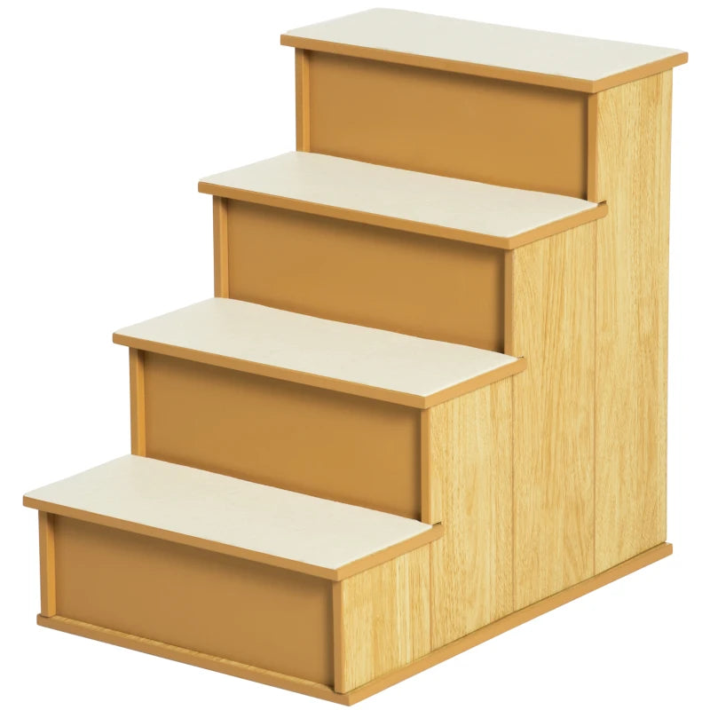 Nancy's Sorgono Hondentrap - Dierentrap - Antisliptreden - Naturel - MDF
