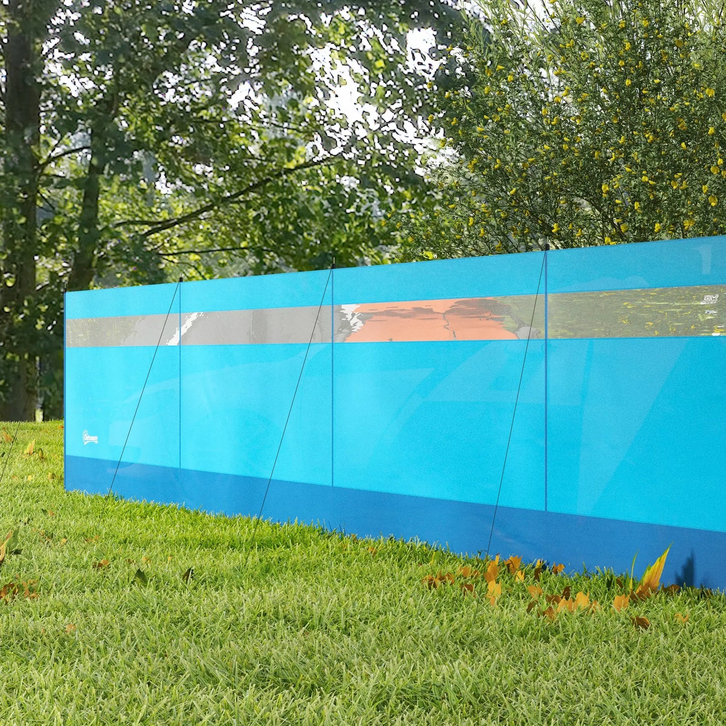 Nancy's Claut Windscherm - Privacyscherm - Blauw - 725 x 140 cm