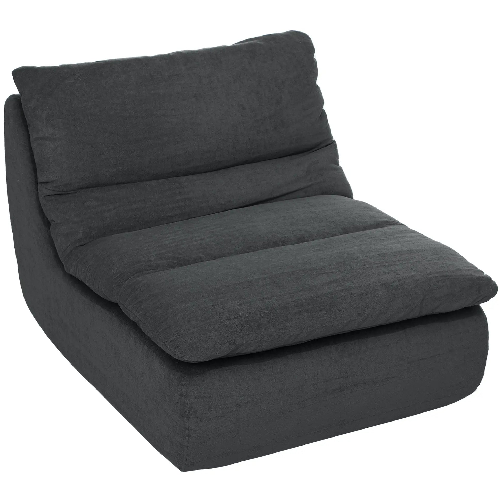 Nancy's Fertilia Lounge Fauteuil - Lounge Stoel - Grijs - Fluweel