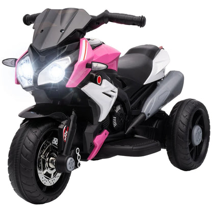Nancy's Torcegno Elektrische Motorfiets voor kinderen - Kindermotor - Kindermotorfiets - 3 km/u - Roze