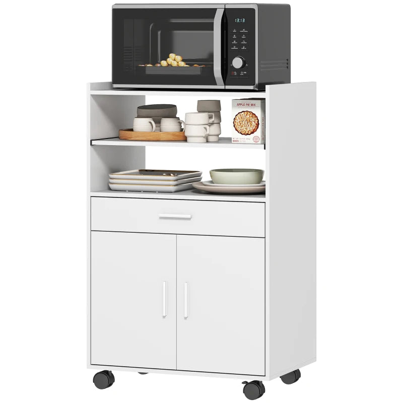 Nancy's Oricola Keukenkast - Opbergkast - Wit - ± 60 x 40 x 90 cm