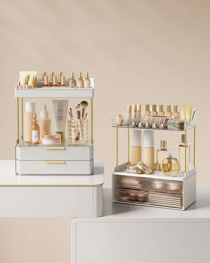 Nancy's Fajarda Make Up Organizer - Make Up Kastje - Make Up Opberger - 4 Niveaus - Transparant - Nancy Homestore