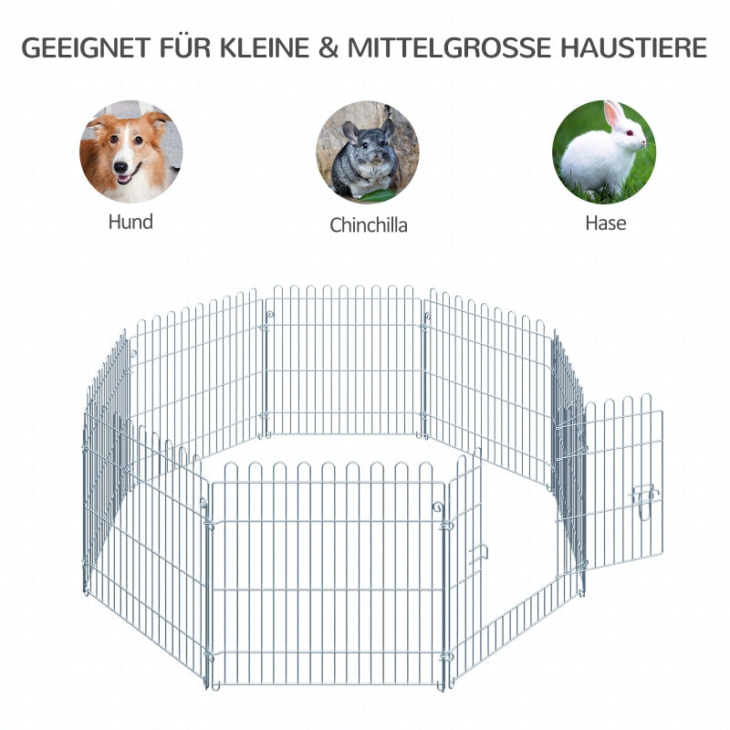 Nancy's Warleigh Puppyverblijf Puppyren Puppyomheining Box Puppyomheining voor dieren 8-delig