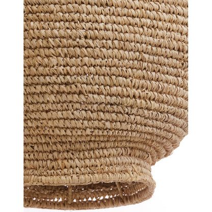 Nancy's Caetano Hanglamp - Verlichting - Naturel - Rotan - ± 45 x 55 cm