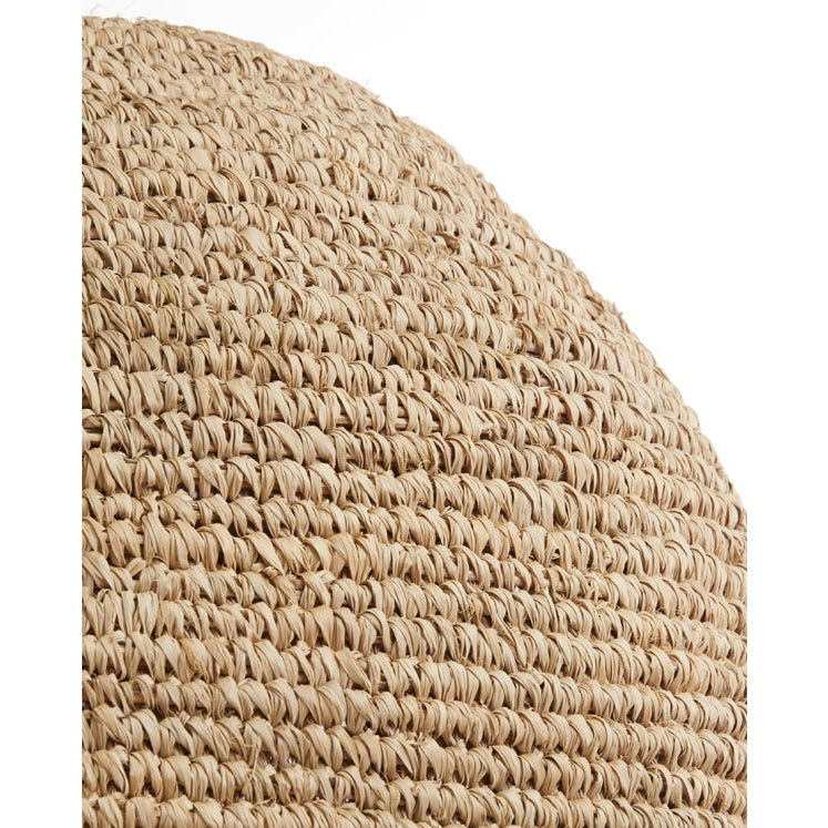Nancy's Caetano Hanglamp - Verlichting - Naturel - Rotan - ± 45 x 55 cm