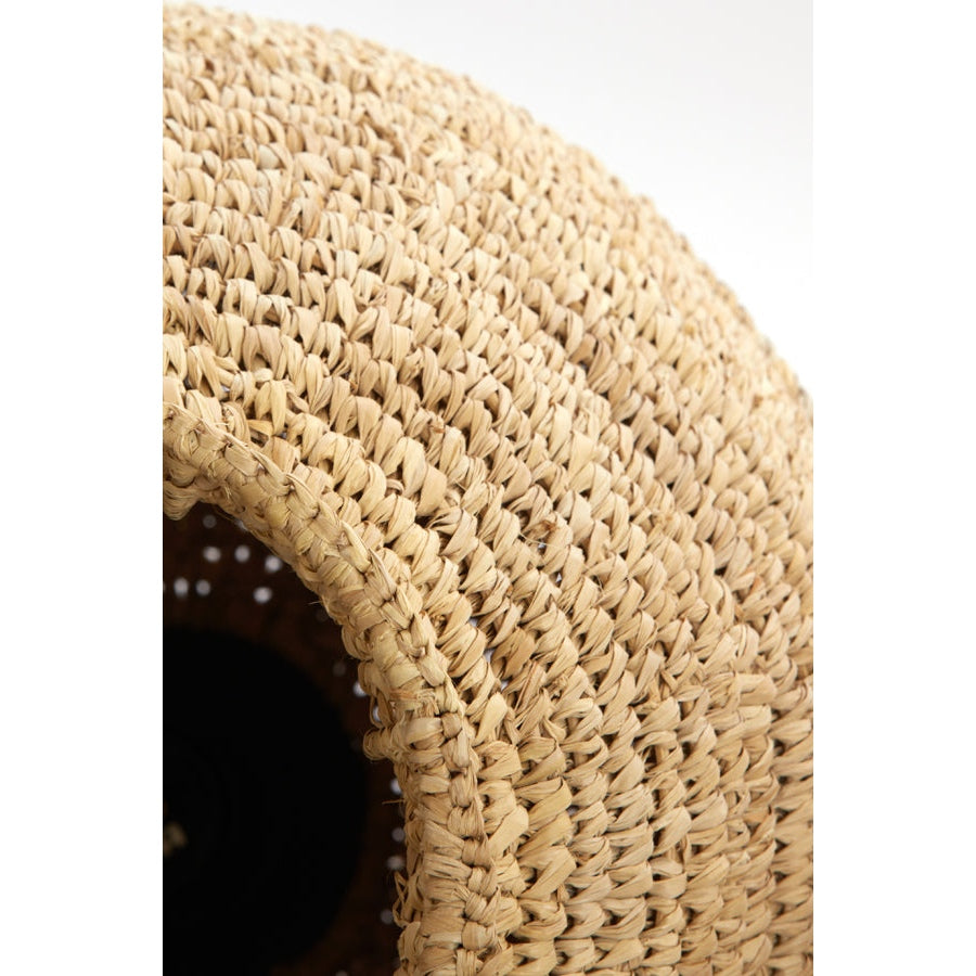 Nancy's Caetano Hanglamp - Verlichting - Naturel - Rotan - ± 45 x 55 cm