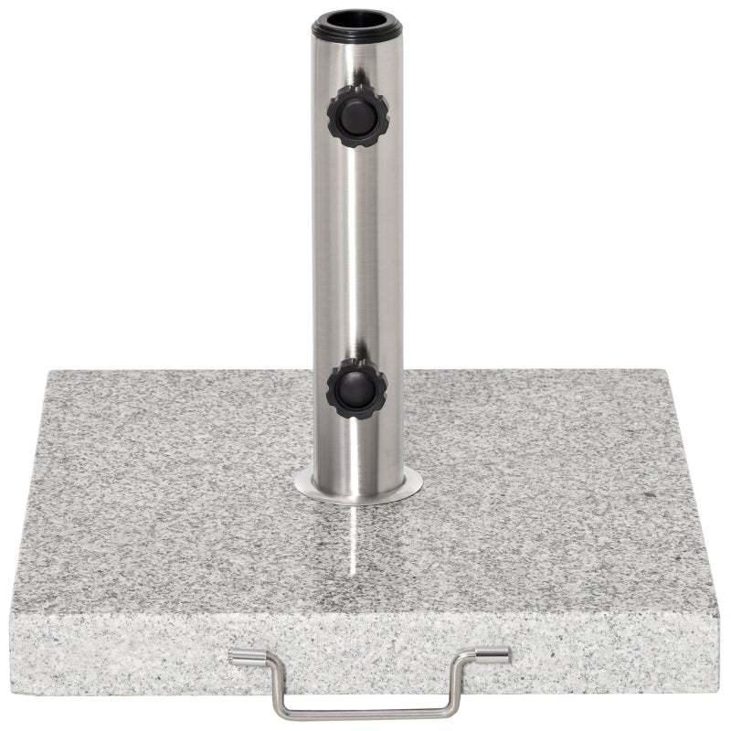 Nancy's Haverhill Parasolvoet - Parasolstandaard - Parasolhouder - Grijs - Geschikt voor parasolstol Ø35 mm, Ø38 mm en Ø48 mm