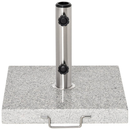 Nancy's Haverhill Parasolvoet - Parasolstandaard - Parasolhouder - Grijs - Geschikt voor parasolstol Ø35 mm, Ø38 mm en Ø48 mm