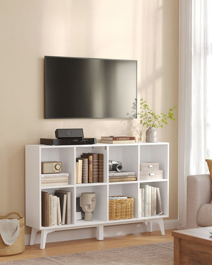 Nancy's Thiene Boekenkast - Opbergkast - Opbergrek - Wit - ± 120 x 25 x 75 cm