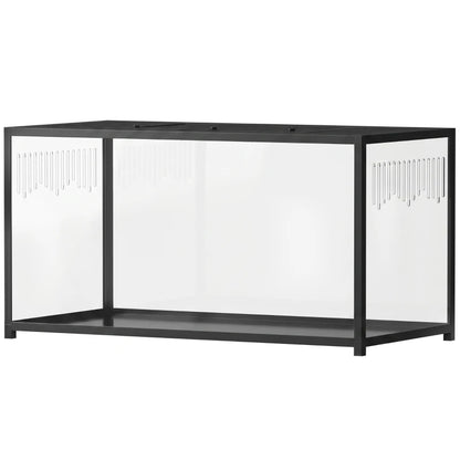 Nancy's Torgiano Knaagdierkooi - Hamsterkooi - Zwart - ± 100 x 50 x 52 cm