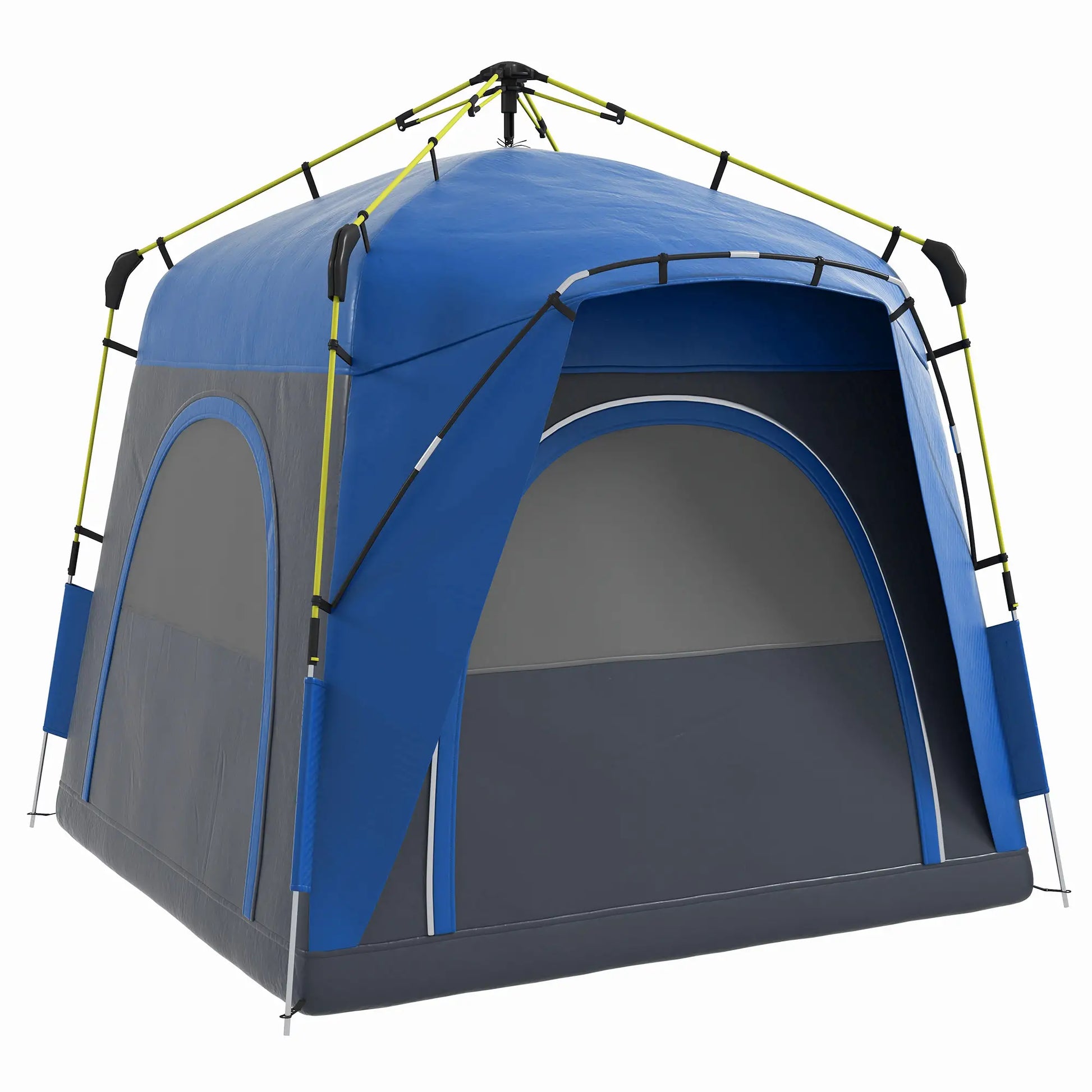 Nancy's Ghedi Kampeertent - Campingtent - Koepeltent - Blauw - 240 x 240 x 200 cm