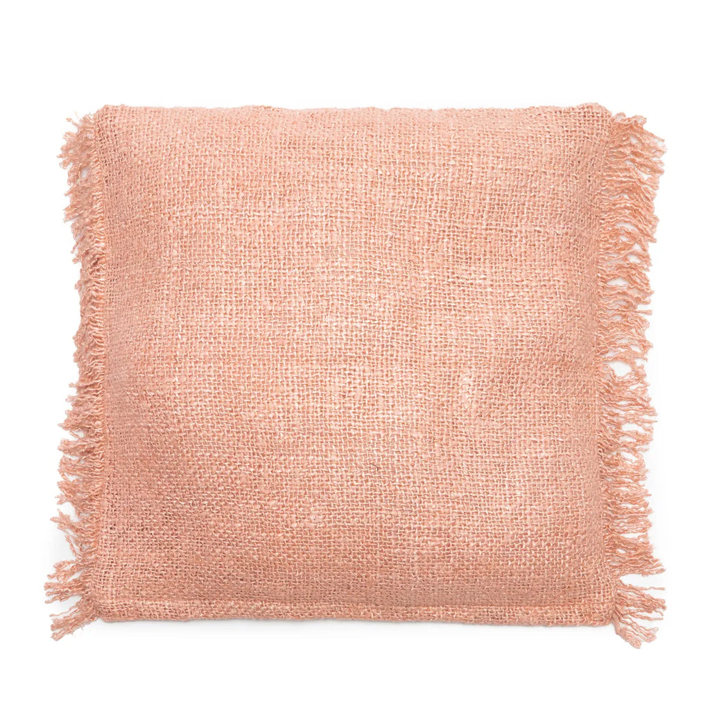 Bazar Bizar Oh My Gee Kussenhoes - Zalm Roze - Katoen - 60 x 60 cm