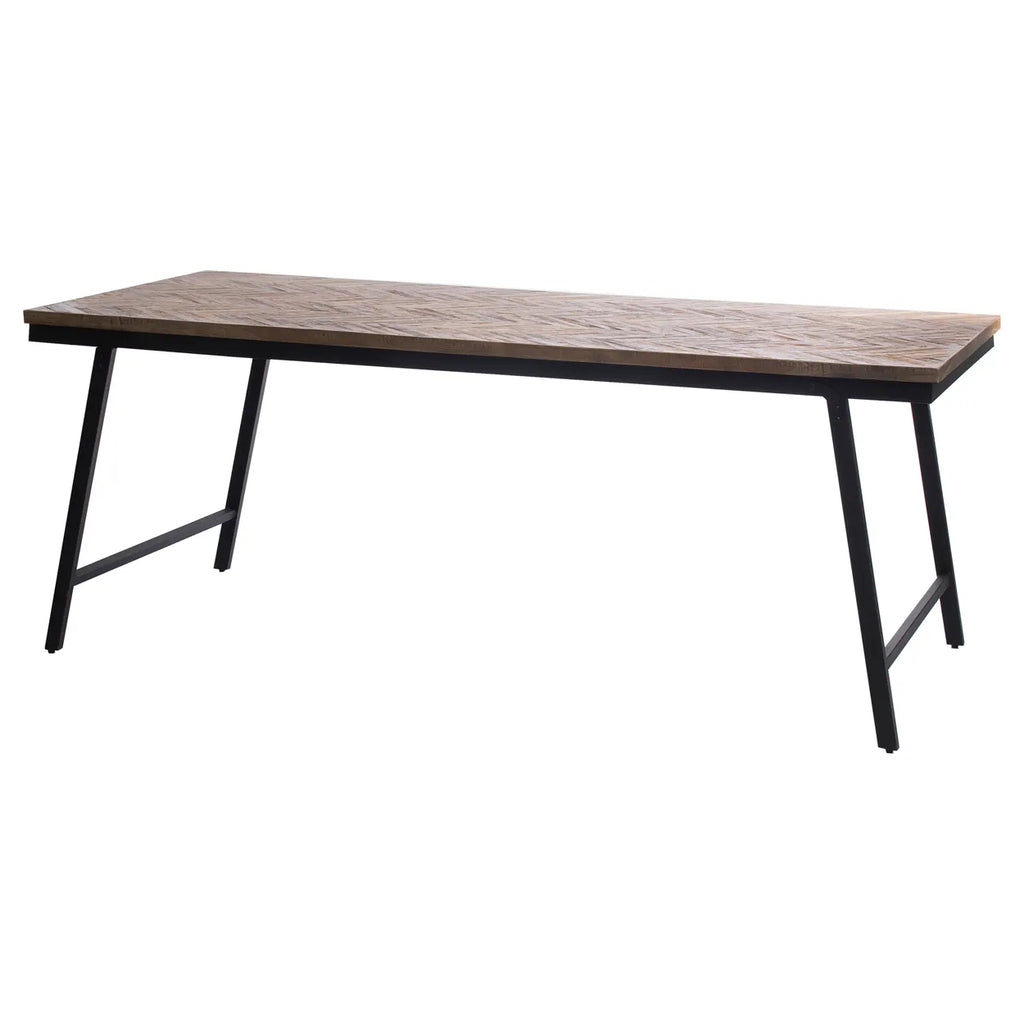 Bazar Bizar Visgraat Console - Naturel - 170 cm