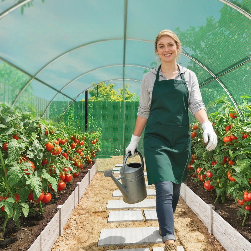 Nancy's Pizzo Tuinkas - Kweekkas - Plantenkas - Tunnelkas - UV-Bestendig - Waterafstotend - Groen - 400 x 295 x 200H cm