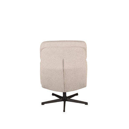 Draaifauteuil Alvar + Ottomane 53x57x83 cm