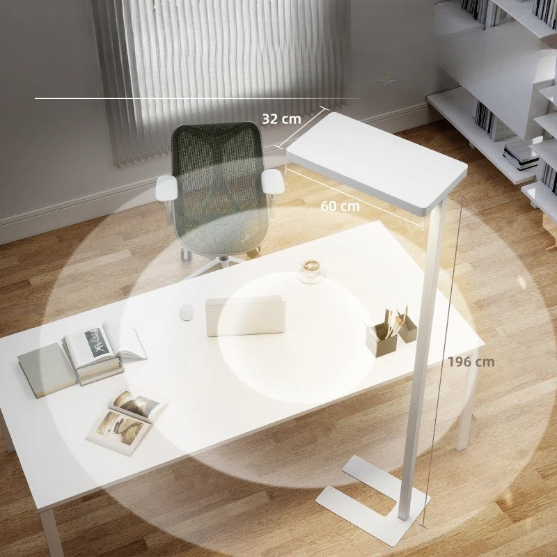 Nancy's Parenti Vloerlamp - Staande Lamp - Aanpasbare verlichting - Wit - Staal