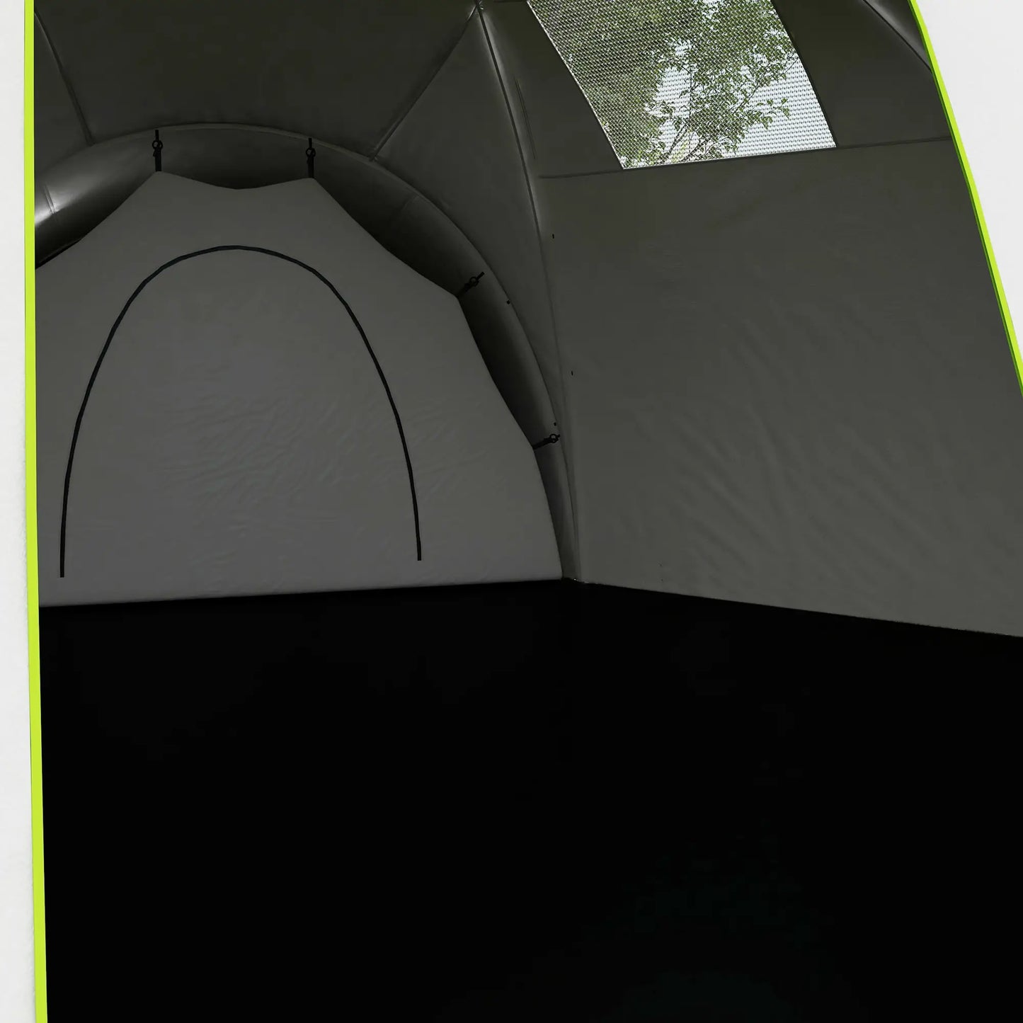 Nancy's Concei Kampeertent - Camping Tent - 3 Slaapcabines - Waterdicht - Groen